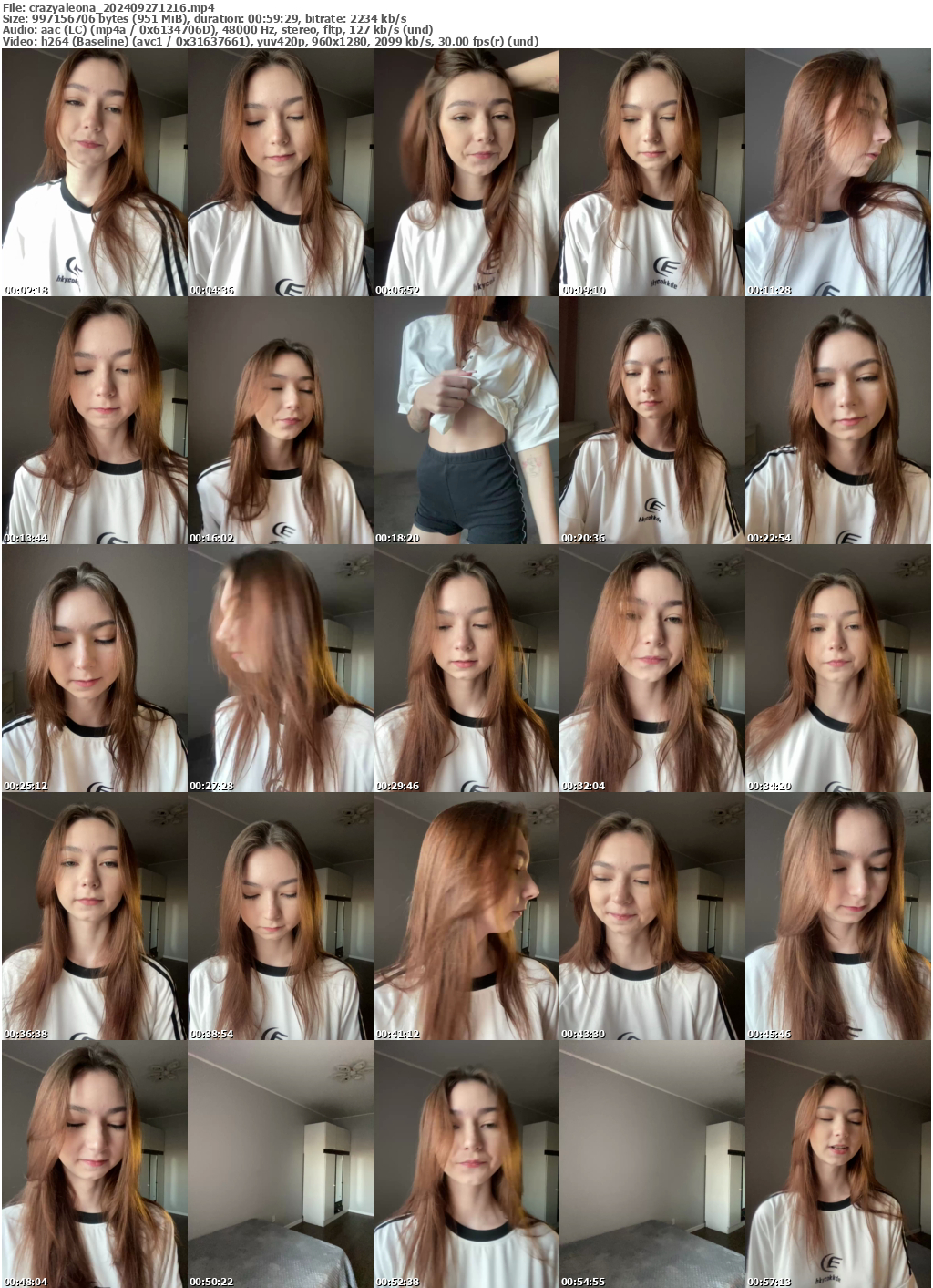 Preview thumb from crazyaleona on 2024-09-27 @ bongacams