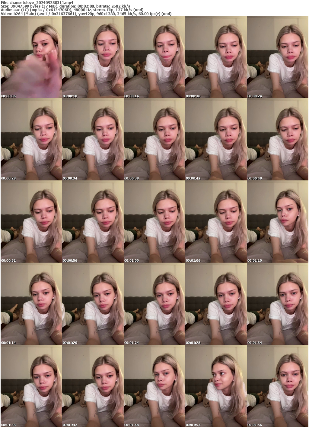 Preview thumb from chansetolove on 2024-09-28 @ bongacams