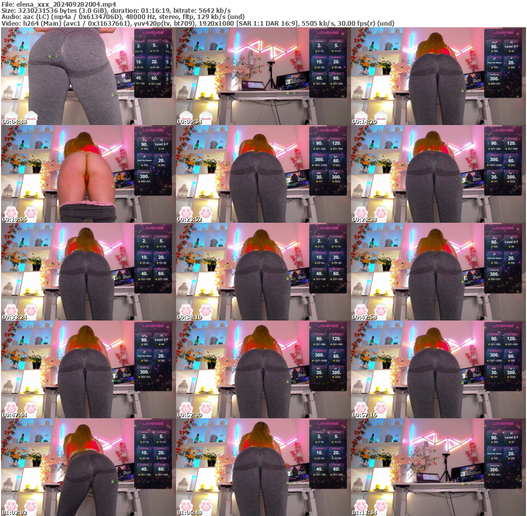 Preview thumb from elena_xxx on 2024-09-28 @ bongacams