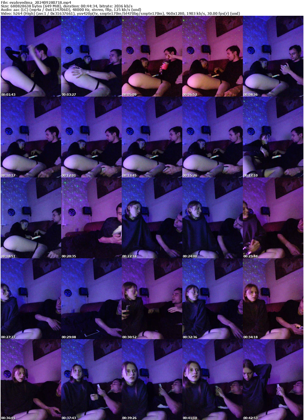 Preview thumb from evalovedima on 2024-09-28 @ bongacams