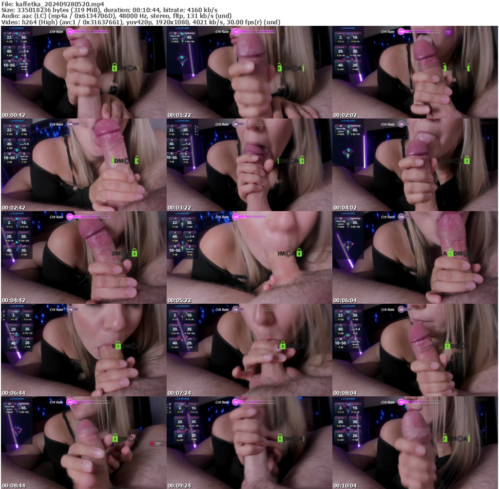 Preview thumb from kaffetka on 2024-09-28 @ bongacams