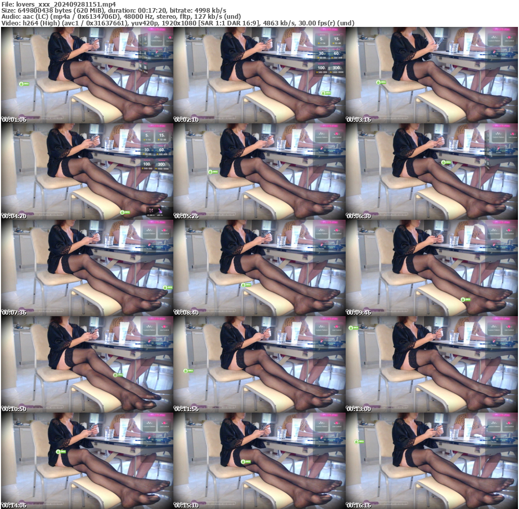 Preview thumb from lovers_xxx on 2024-09-28 @ bongacams