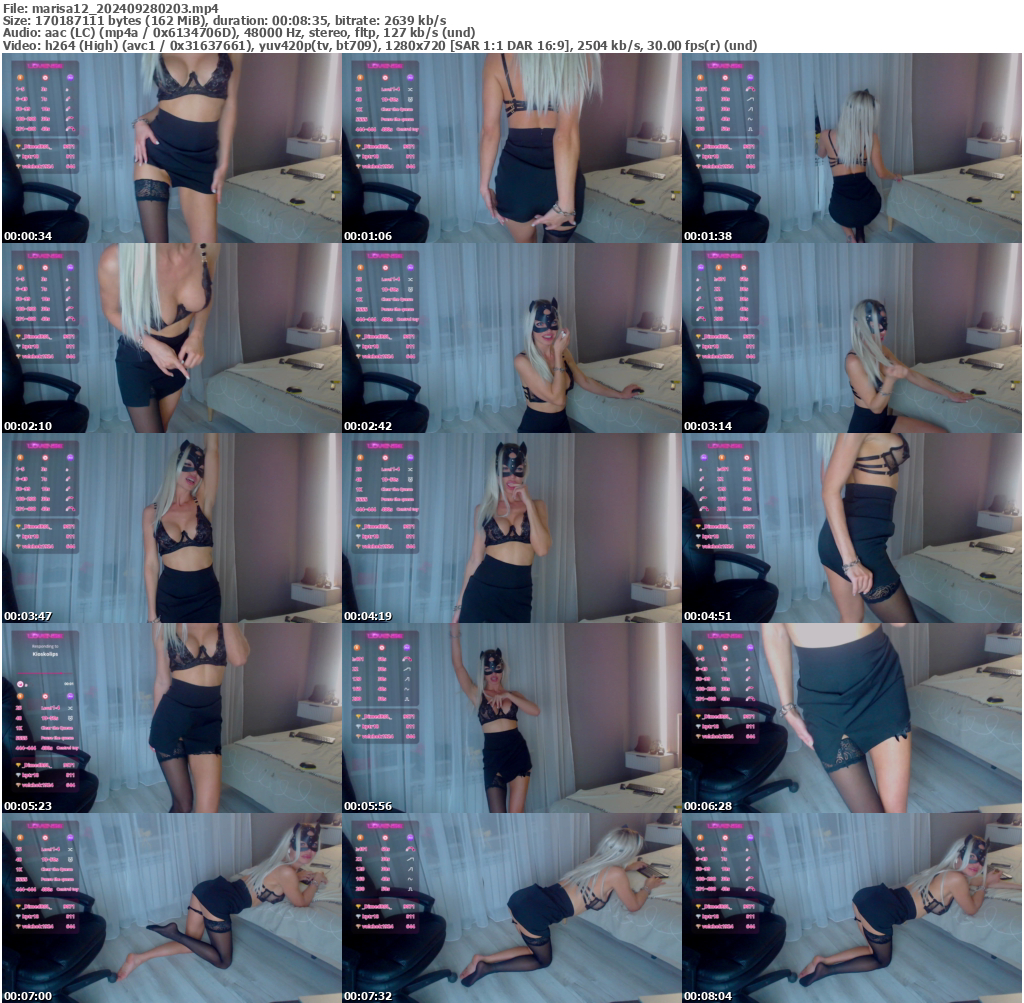 Preview thumb from marisa12 on 2024-09-28 @ bongacams