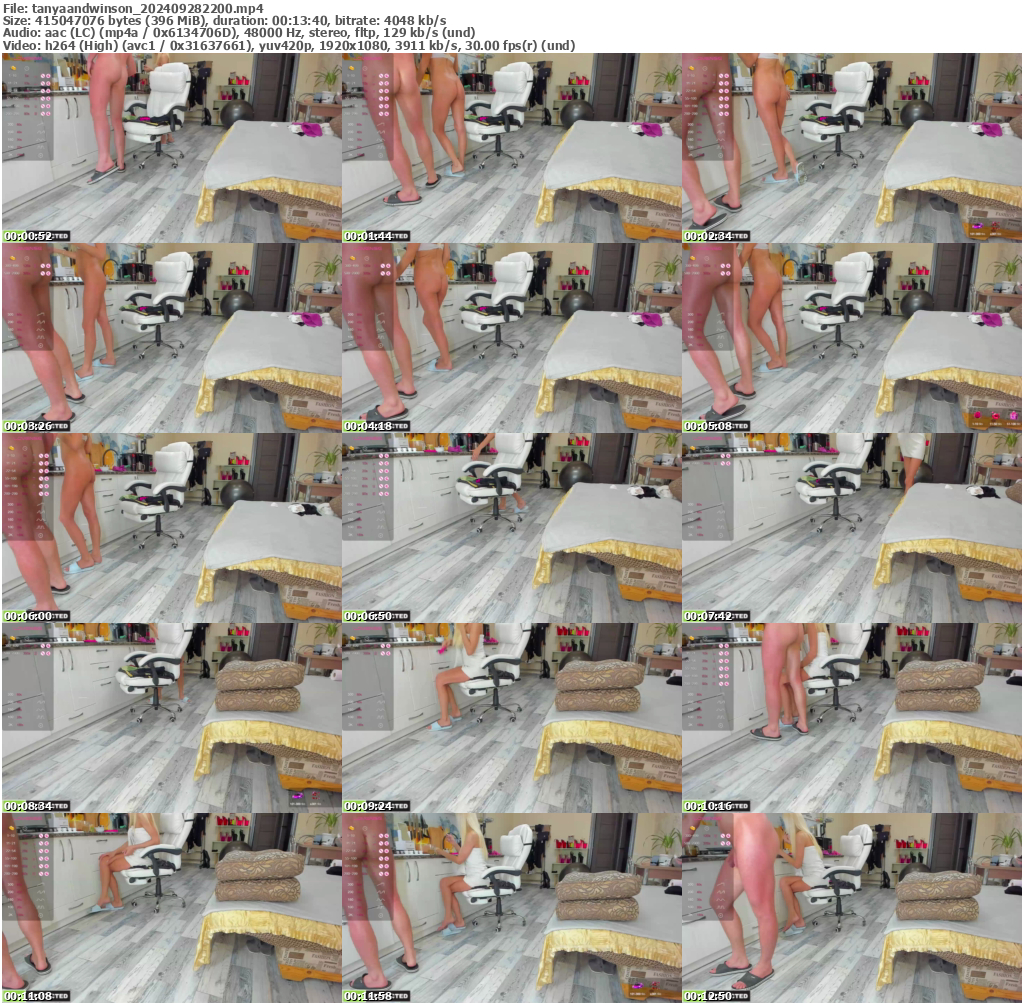 Preview thumb from tanyaandwinson on 2024-09-28 @ bongacams