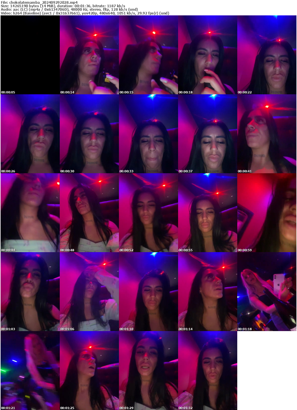 Preview thumb from chokolatemamba on 2024-09-29 @ bongacams