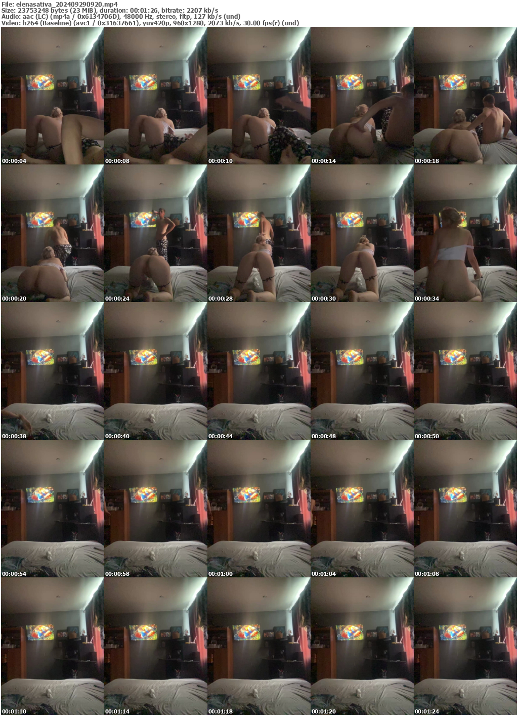 Preview thumb from elenasativa on 2024-09-29 @ bongacams