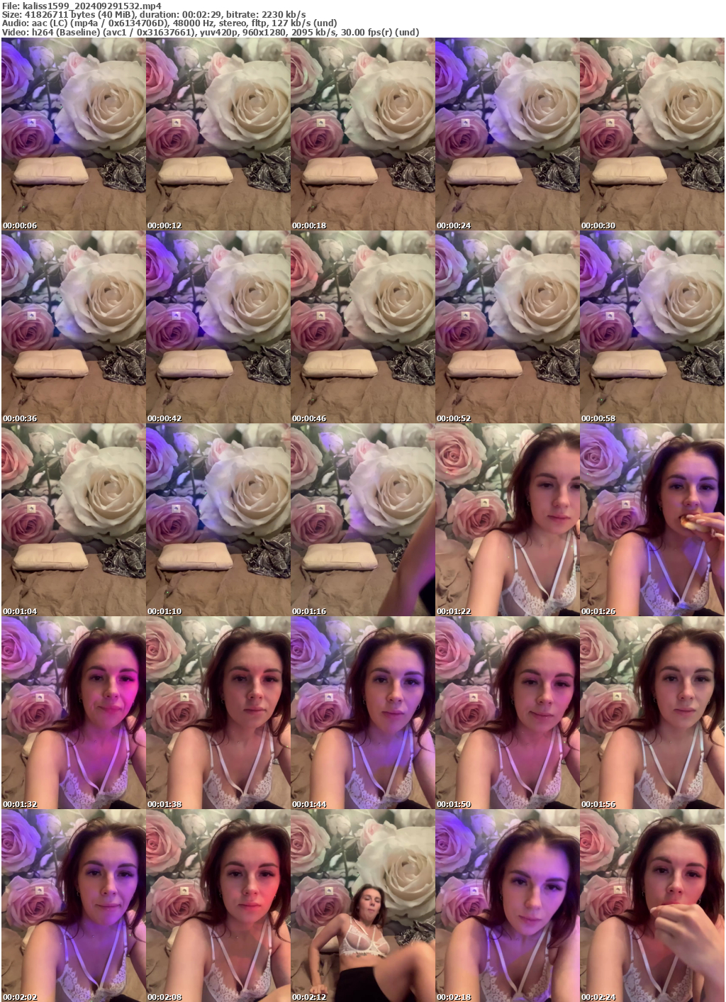 Preview thumb from kaliss1599 on 2024-09-29 @ bongacams