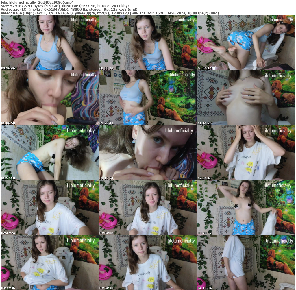 Preview thumb from lilolumofficially on 2024-09-29 @ bongacams