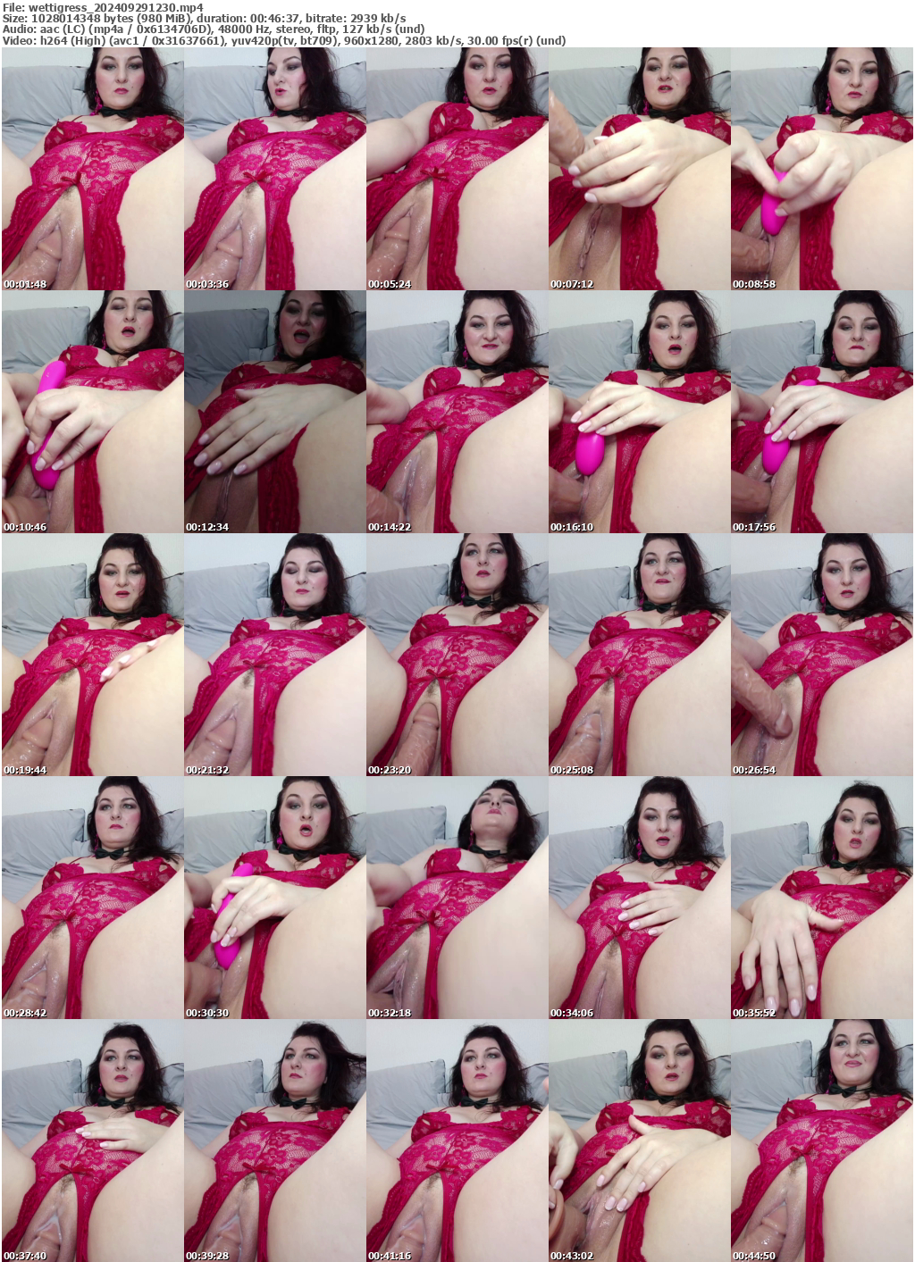 Preview thumb from wettigress on 2024-09-29 @ bongacams