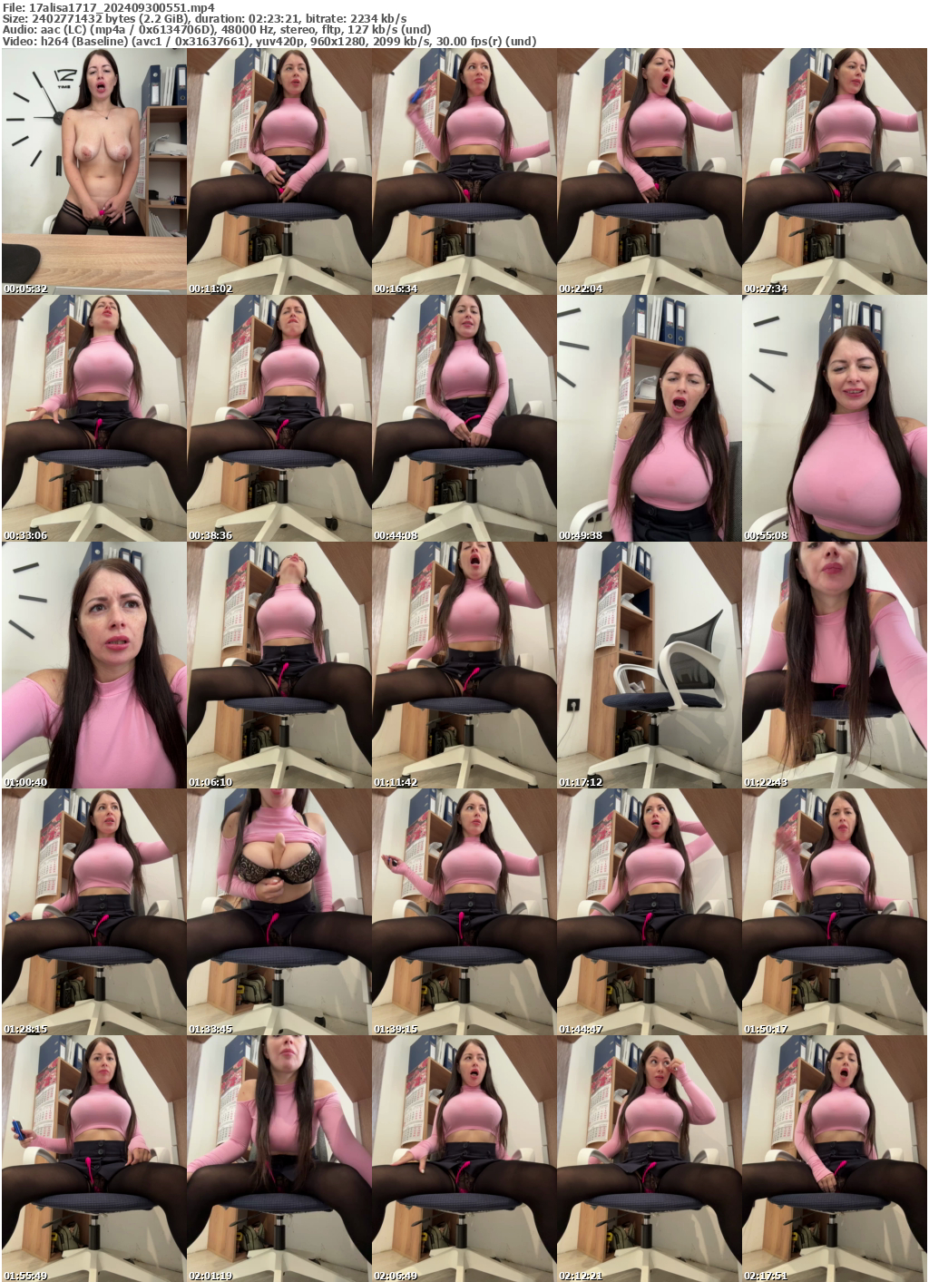 Preview thumb from 17alisa1717 on 2024-09-30 @ bongacams