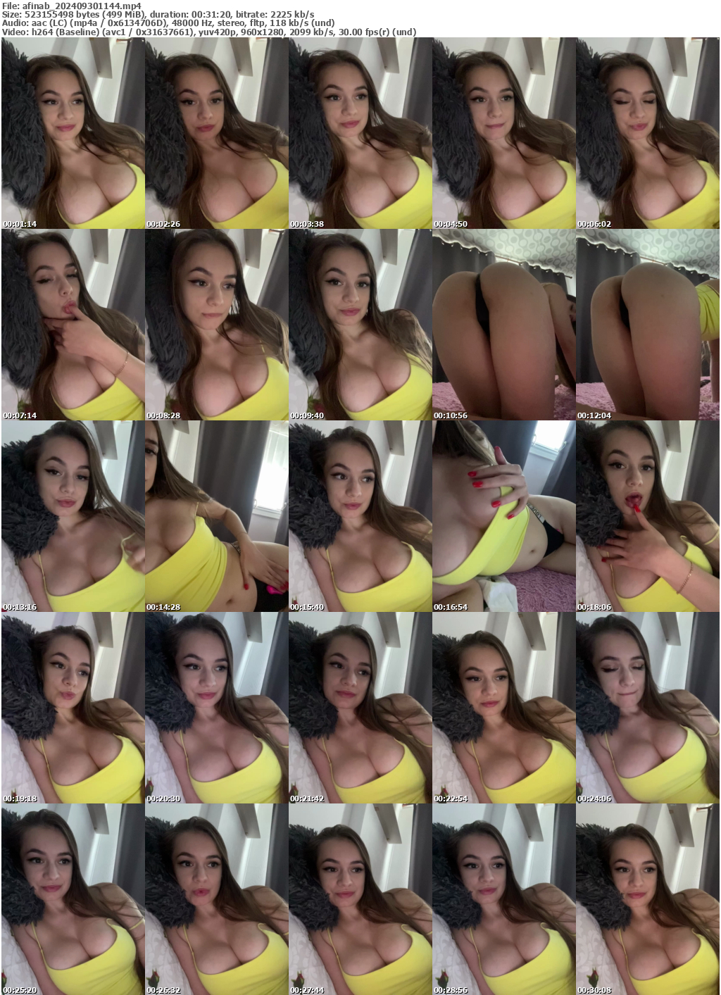 Preview thumb from afinab on 2024-09-30 @ bongacams