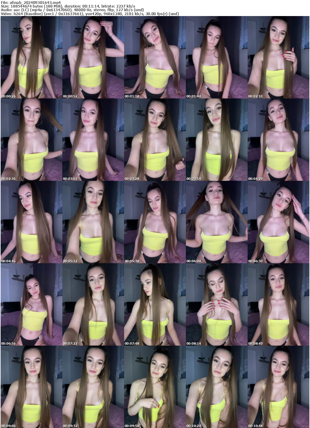 Preview thumb from afinab on 2024-09-30 @ bongacams