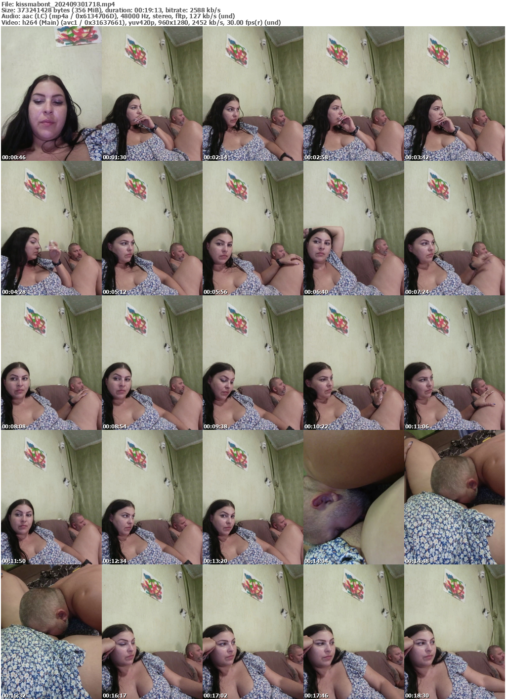 Preview thumb from kissmabont on 2024-09-30 @ bongacams