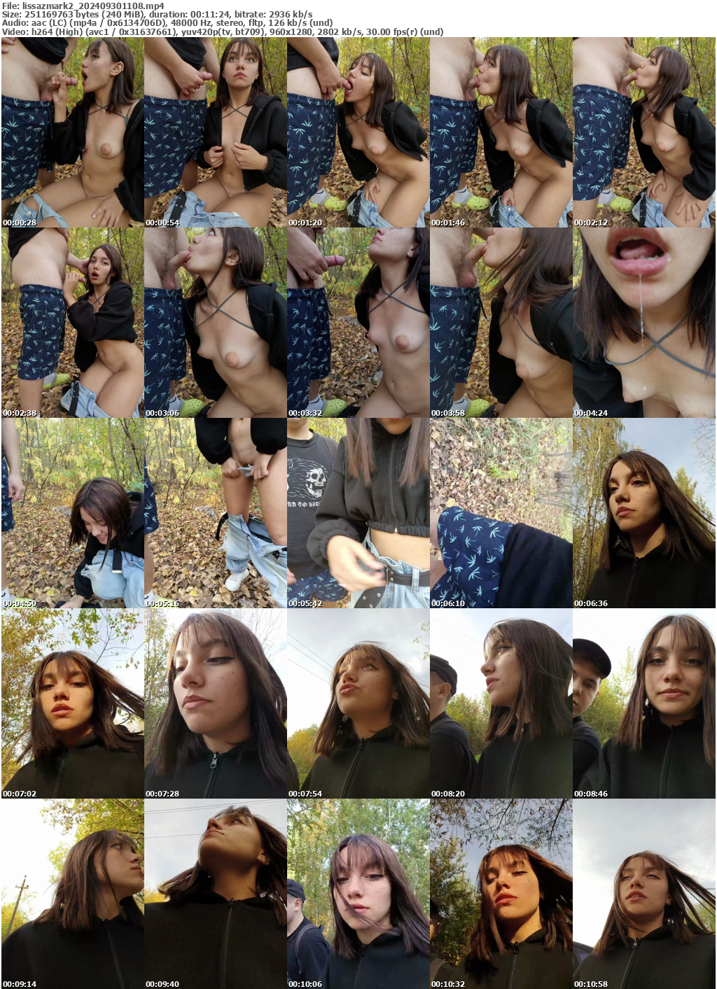 Preview thumb from lissazmark2 on 2024-09-30 @ bongacams