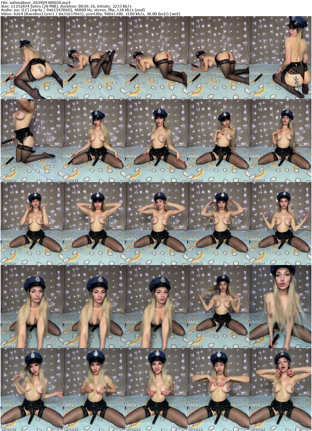 Preview thumb from milenalmur on 2024-09-30 @ bongacams