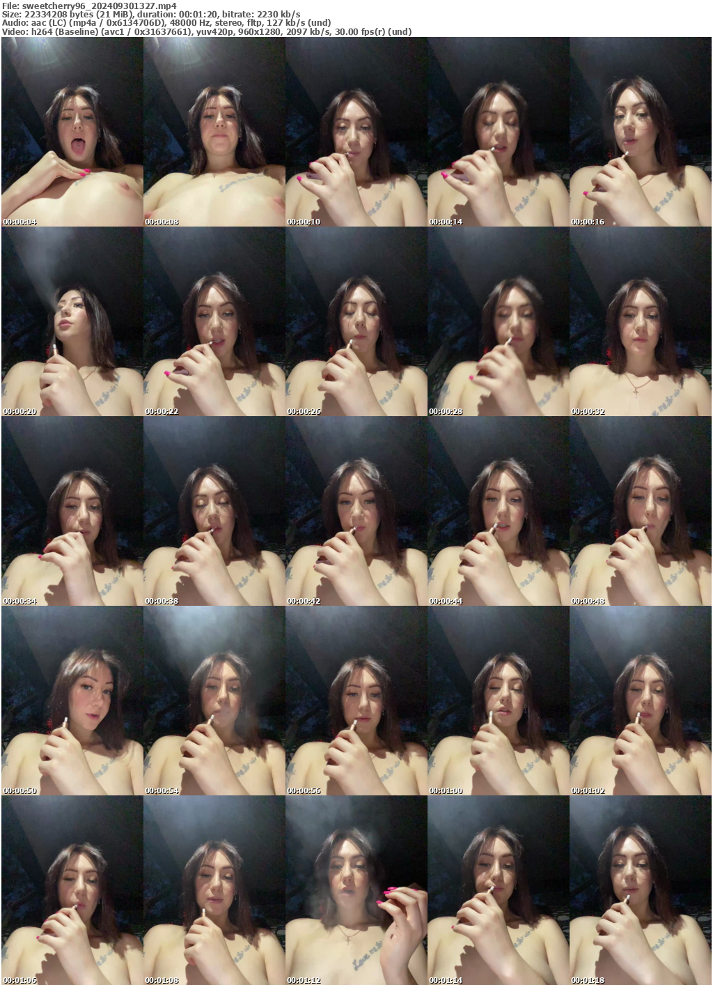 Preview thumb from sweetcherry96 on 2024-09-30 @ bongacams