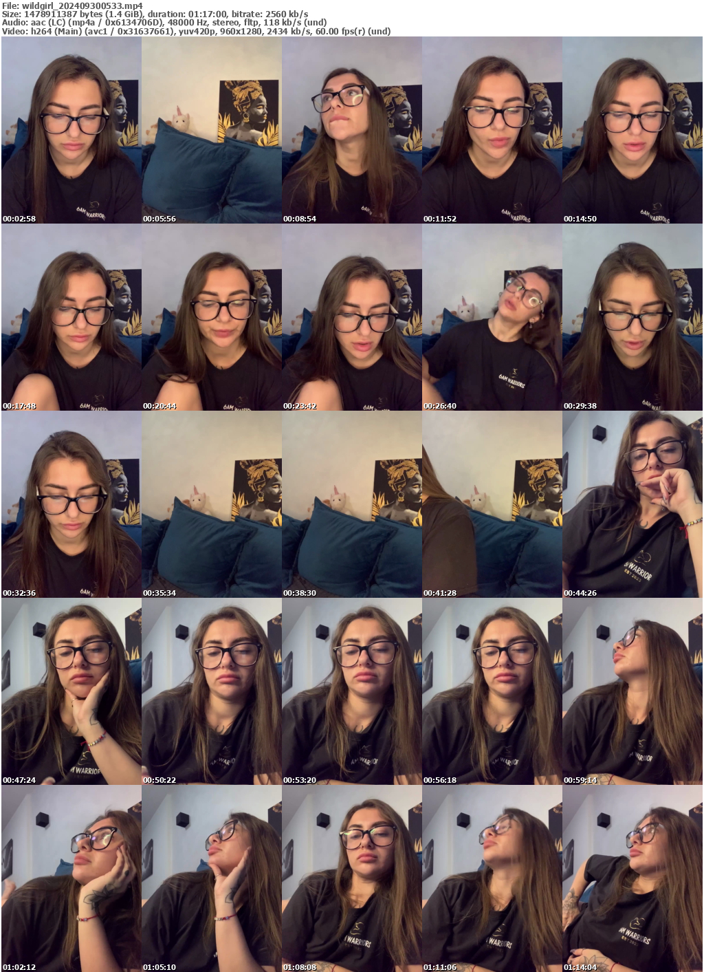 Preview thumb from wildgirl on 2024-09-30 @ bongacams