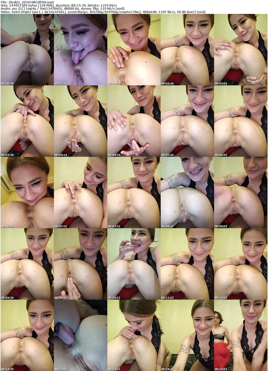 Preview thumb from 2laski2 on 2024-10-01 @ bongacams