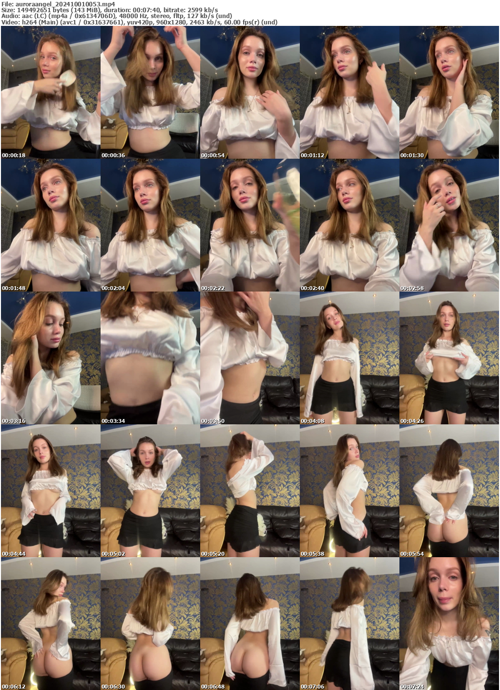 Preview thumb from auroraangel on 2024-10-01 @ bongacams