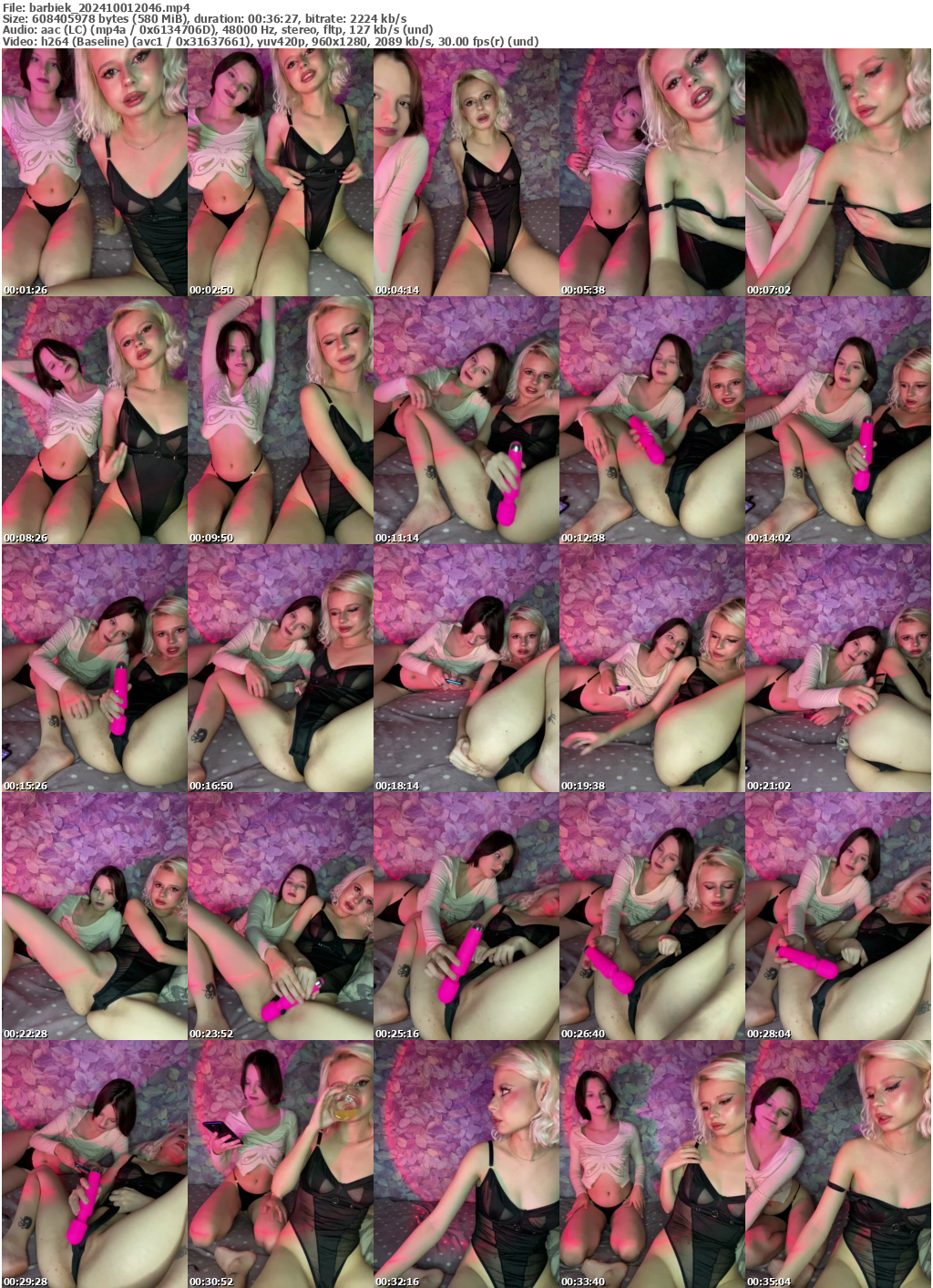 Preview thumb from barbiek on 2024-10-01 @ bongacams