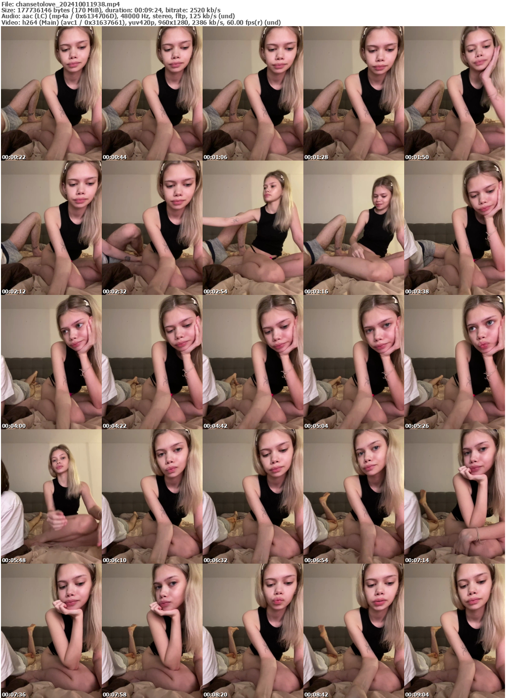 Preview thumb from chansetolove on 2024-10-01 @ bongacams