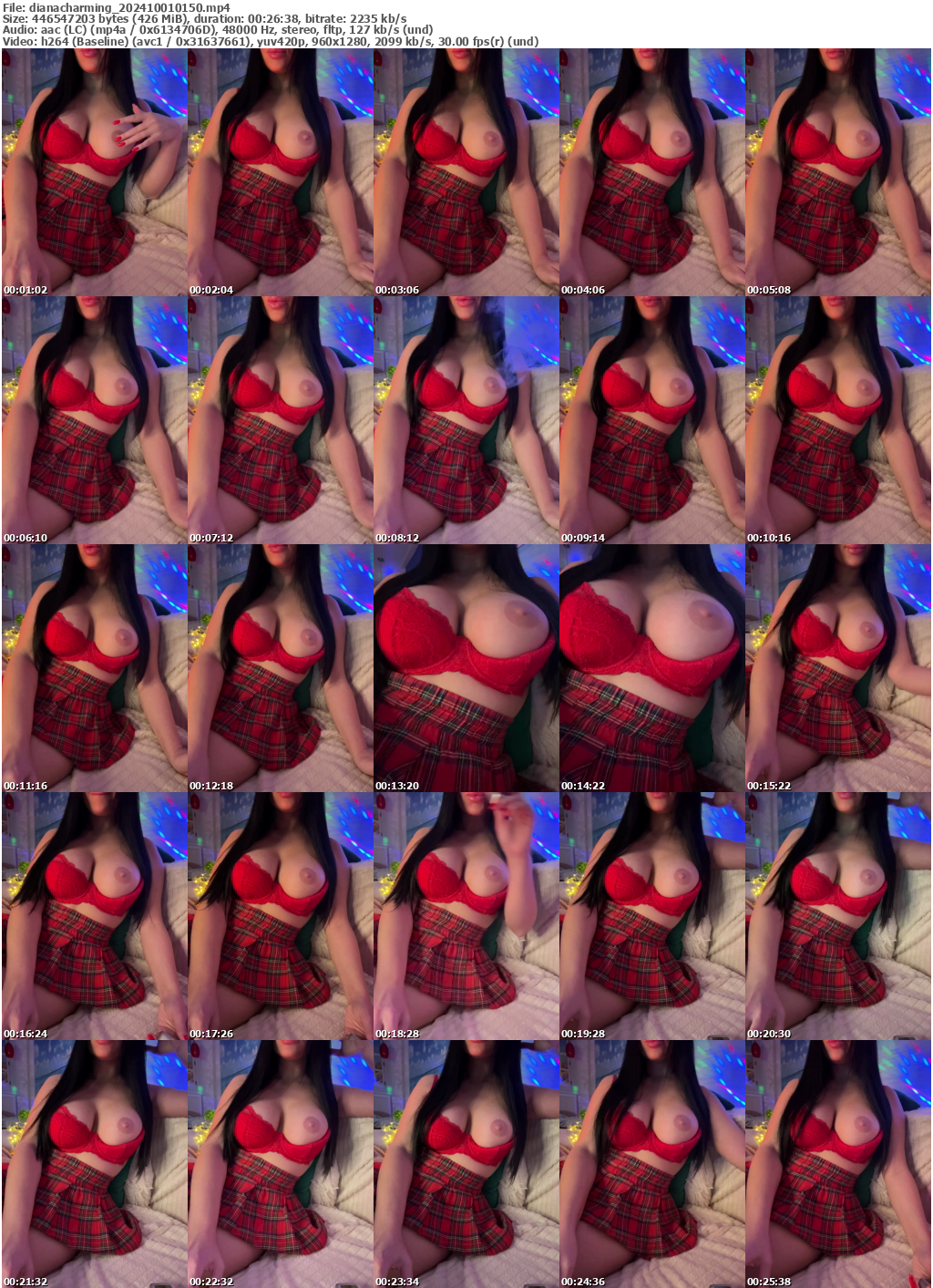 Preview thumb from dianacharming on 2024-10-01 @ bongacams