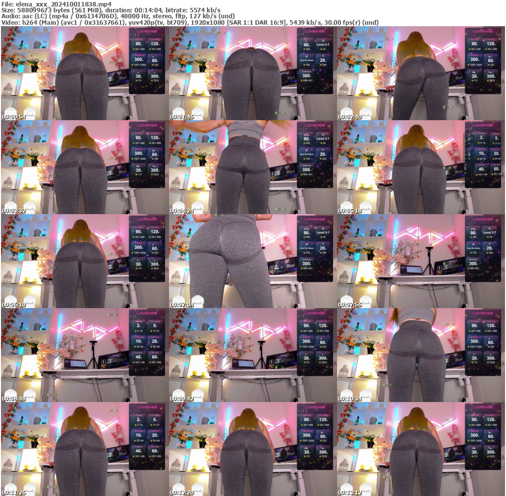 Preview thumb from elena_xxx on 2024-10-01 @ bongacams