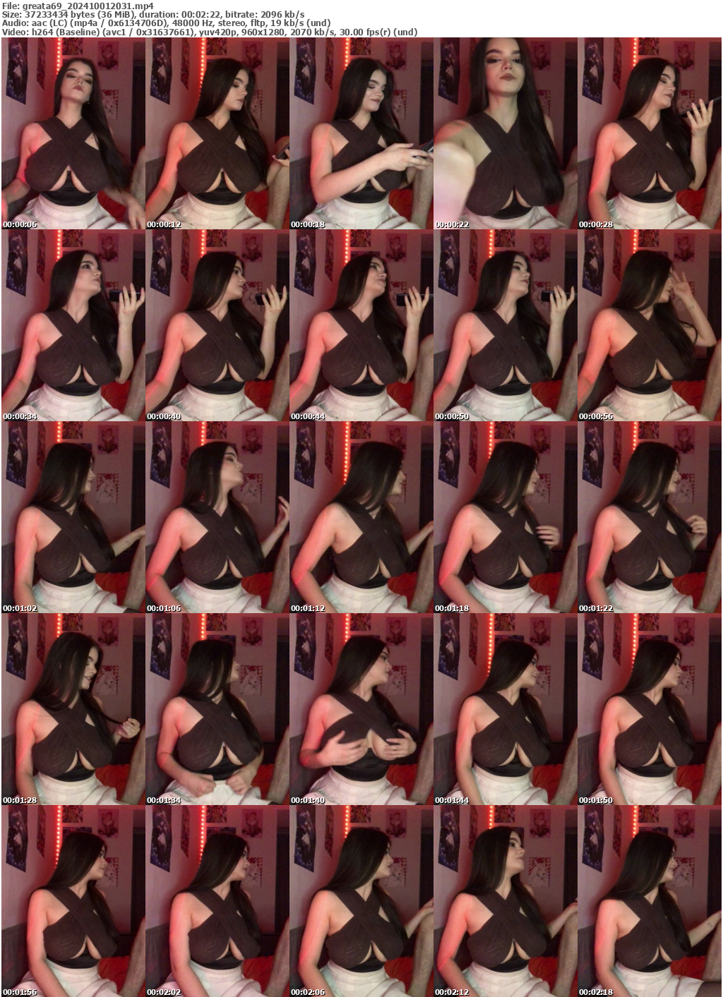 Preview thumb from greata69 on 2024-10-01 @ bongacams