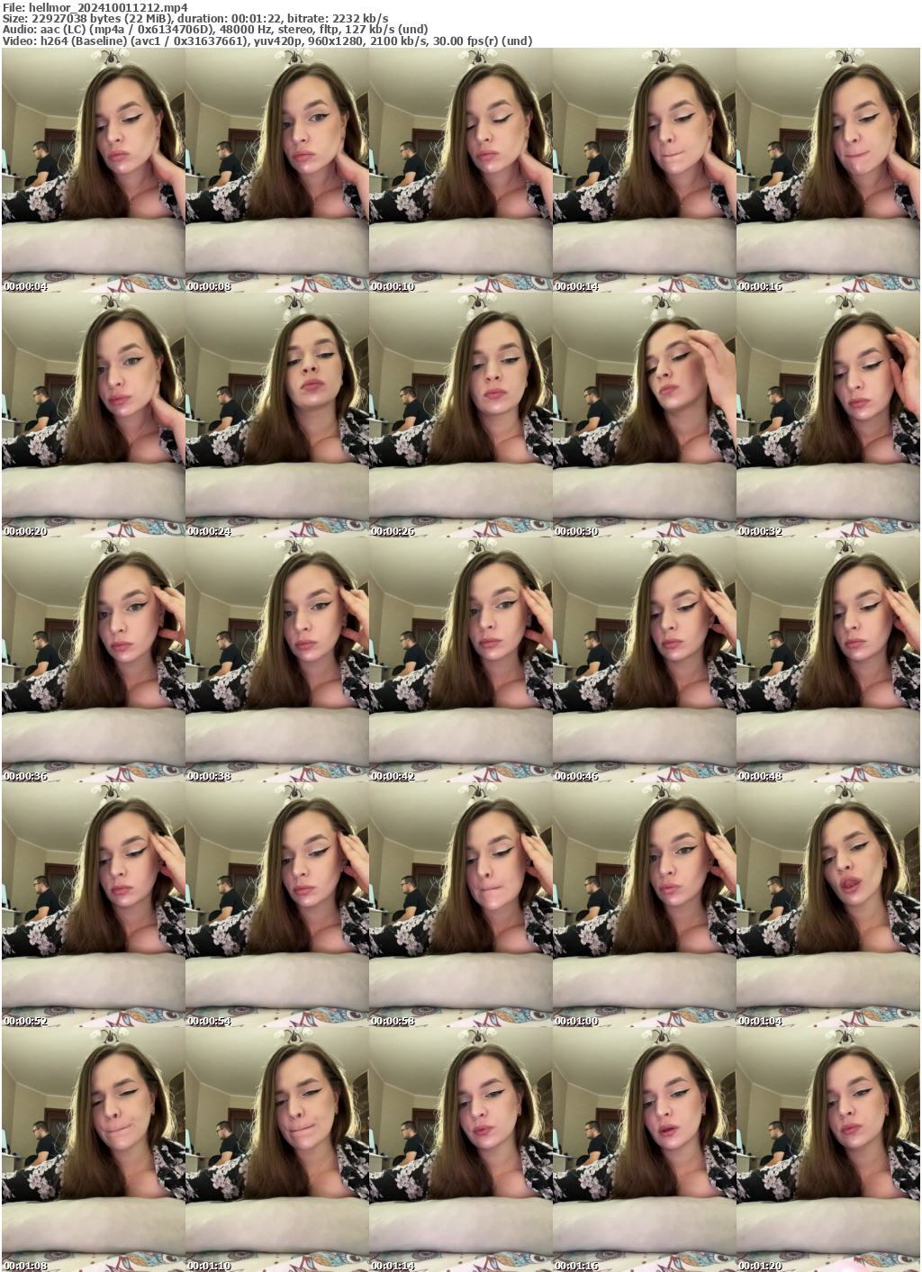 Preview thumb from hellmor on 2024-10-01 @ bongacams