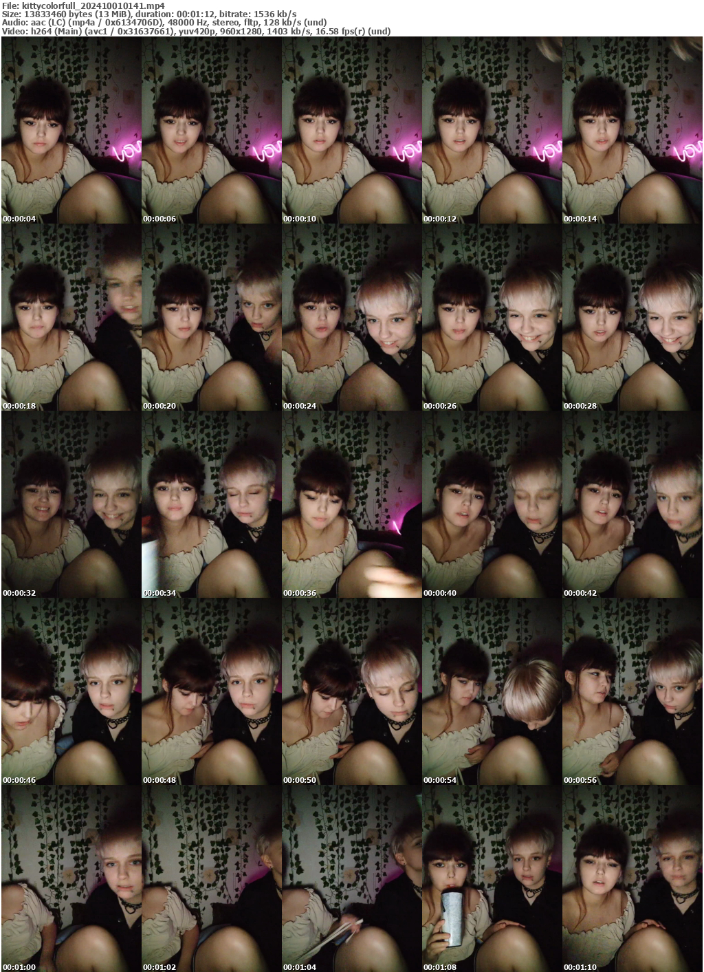 Preview thumb from kittycolorfull on 2024-10-01 @ bongacams