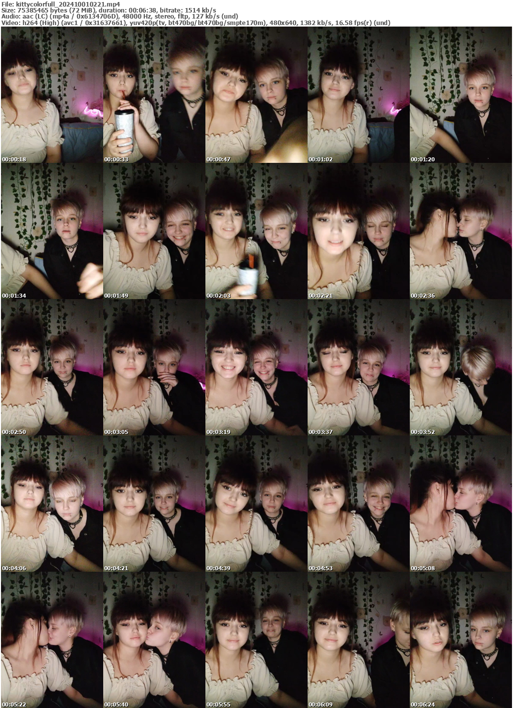 Preview thumb from kittycolorfull on 2024-10-01 @ bongacams