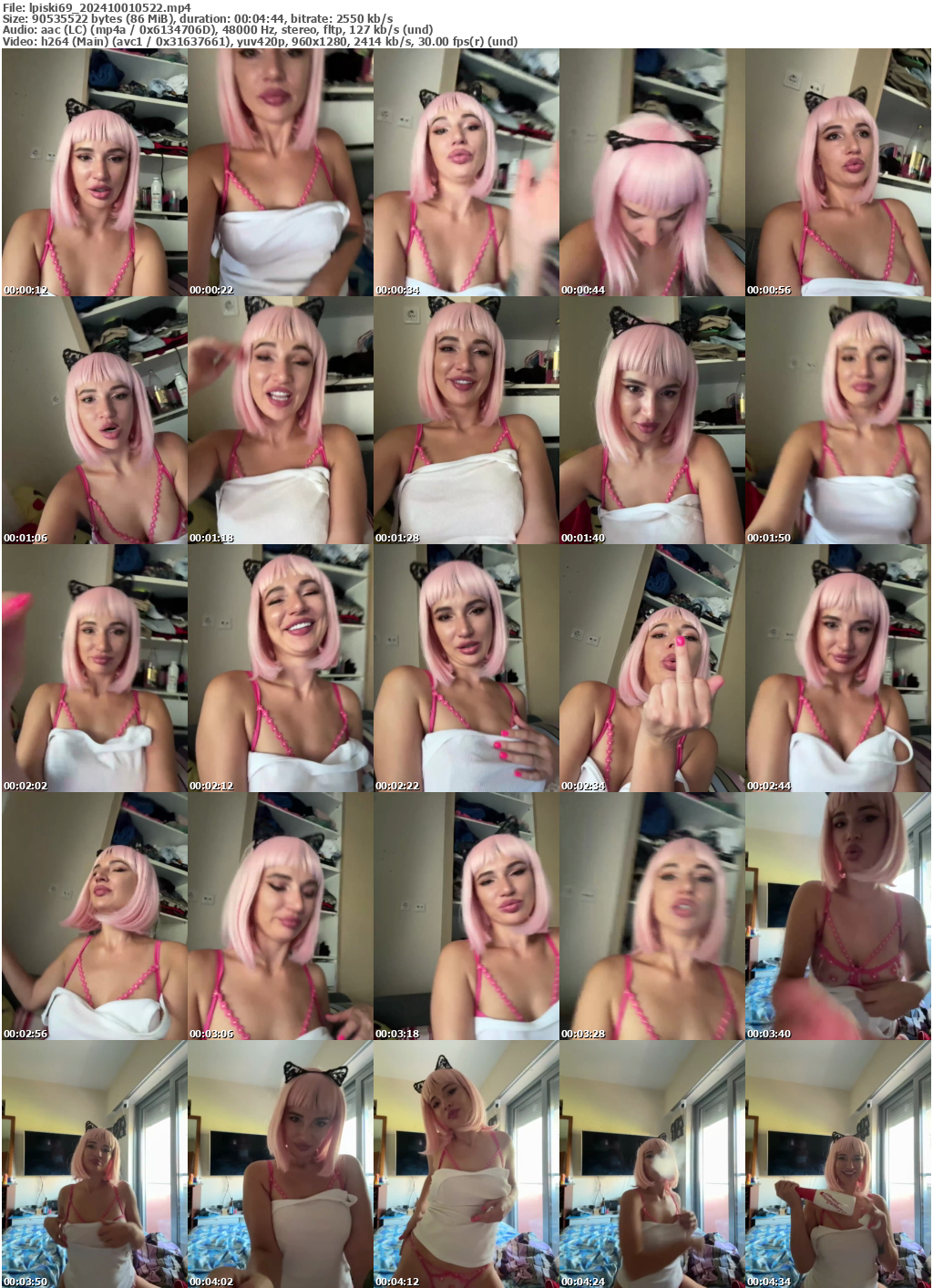 Preview thumb from lpiski69 on 2024-10-01 @ bongacams