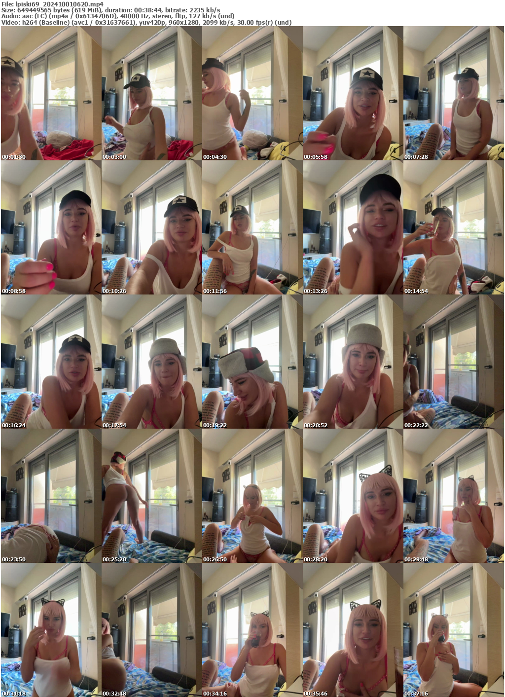 Preview thumb from lpiski69 on 2024-10-01 @ bongacams