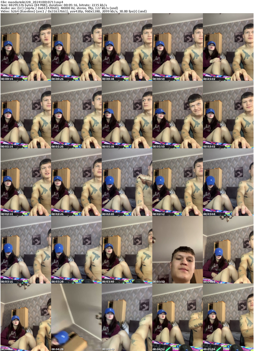 Preview thumb from mandarinki228 on 2024-10-01 @ bongacams