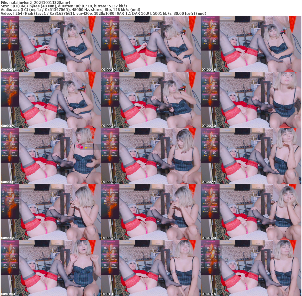 Preview thumb from natalinylon2 on 2024-10-01 @ bongacams