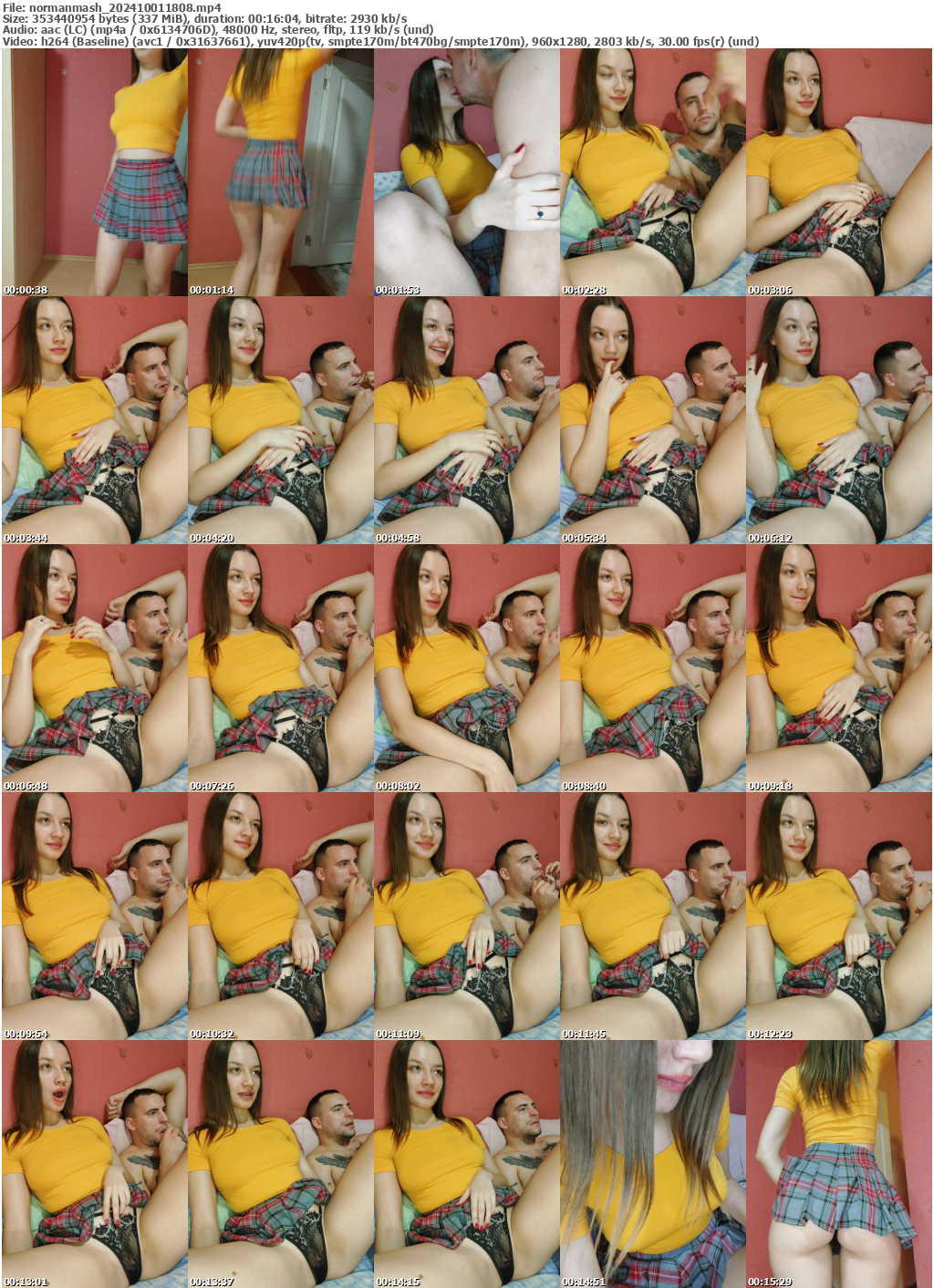 Preview thumb from normanmash on 2024-10-01 @ bongacams