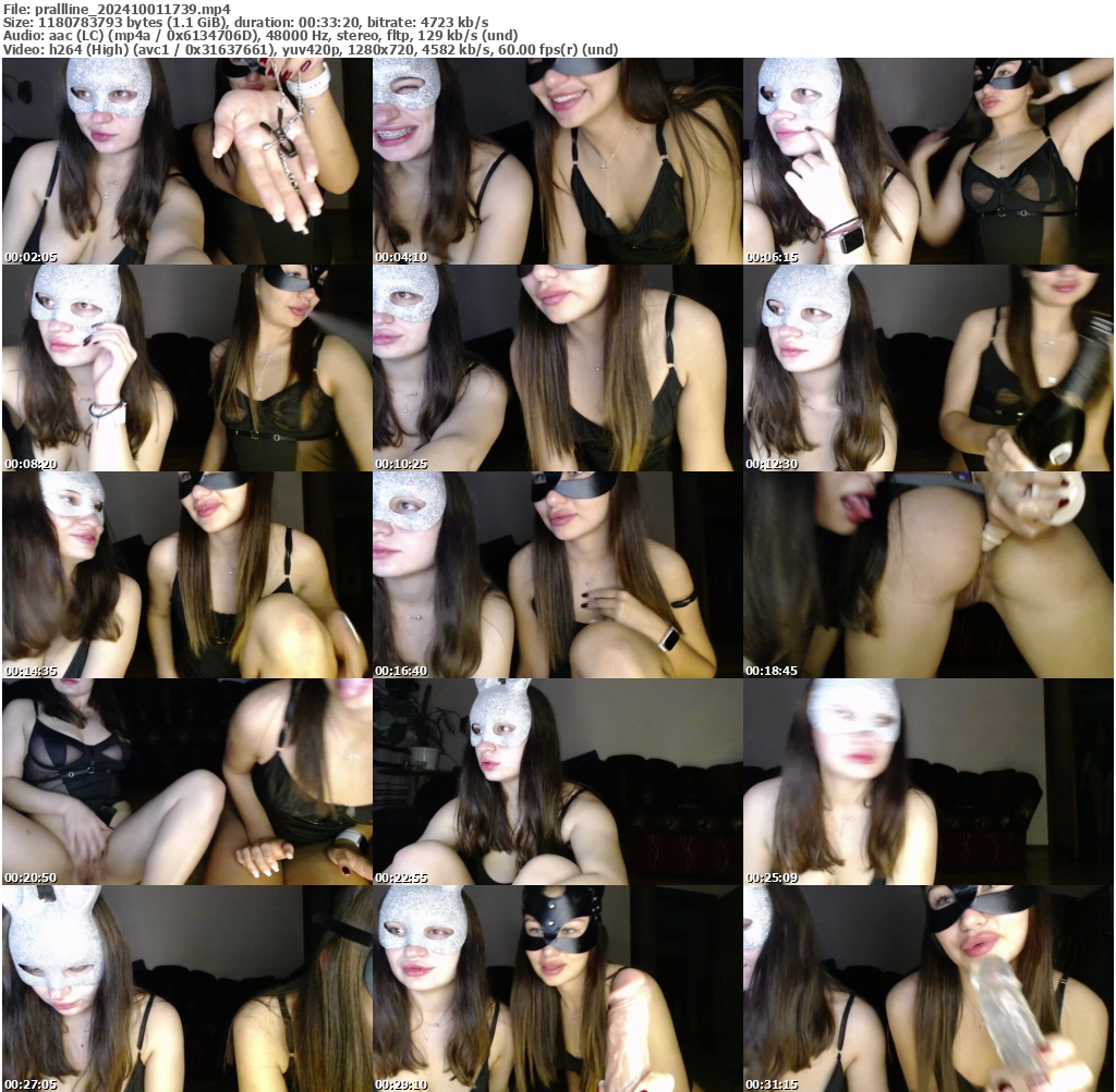 Preview thumb from prallline on 2024-10-01 @ bongacams