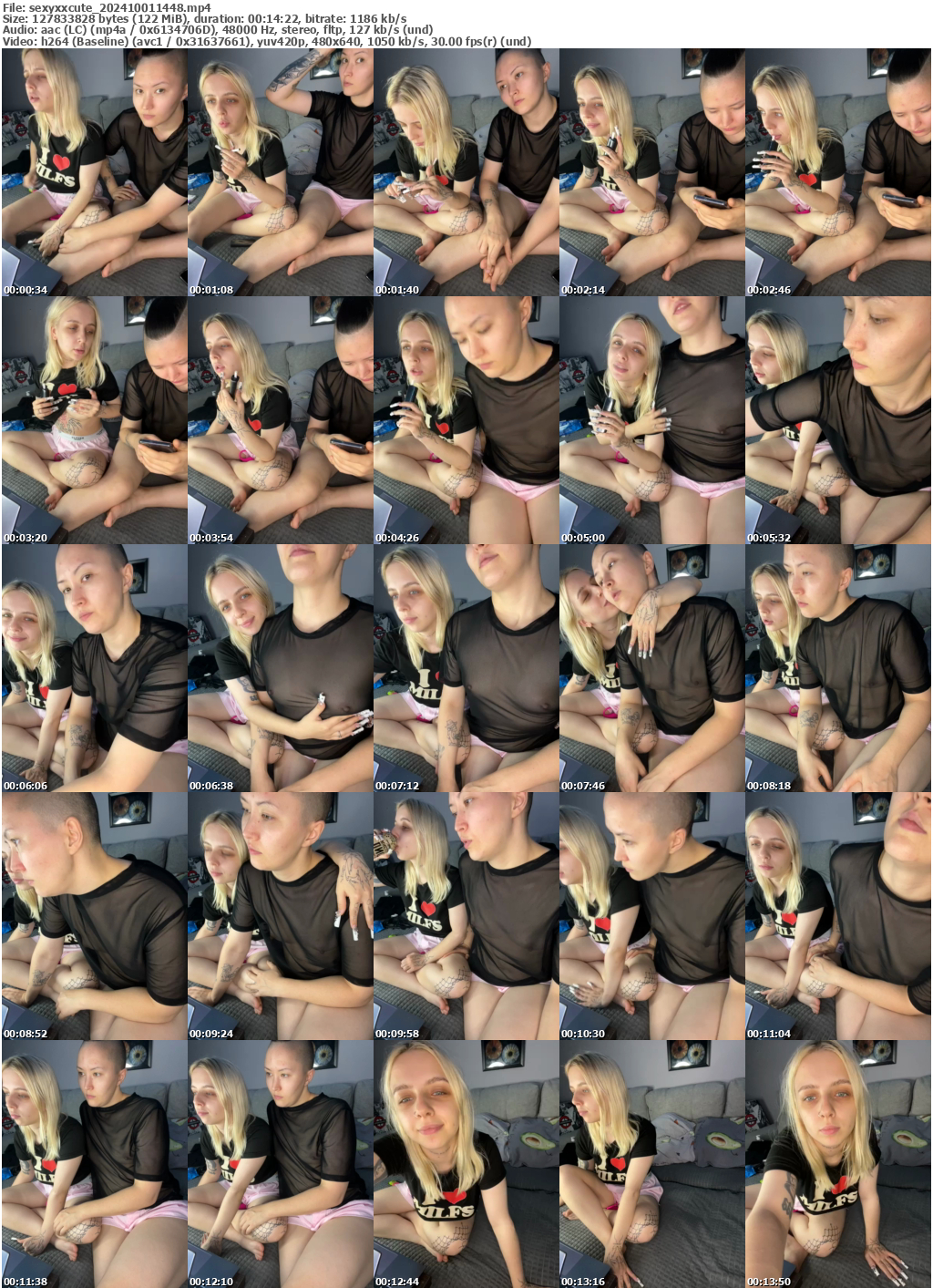 Preview thumb from sexyxxcute on 2024-10-01 @ bongacams