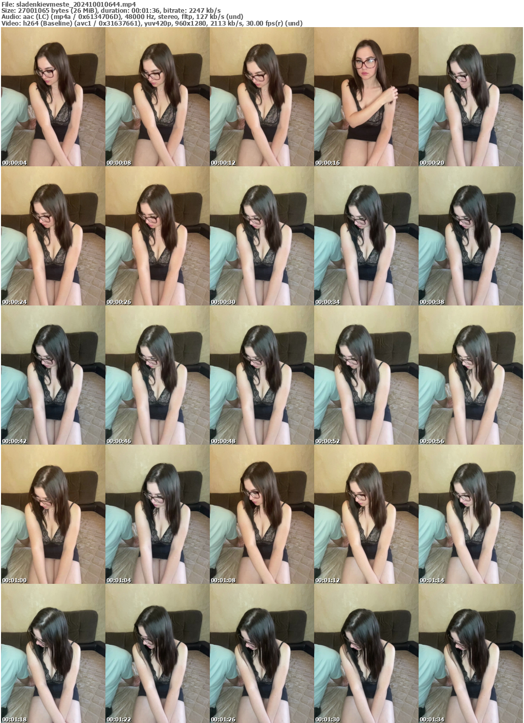 Preview thumb from sladenkievmeste on 2024-10-01 @ bongacams