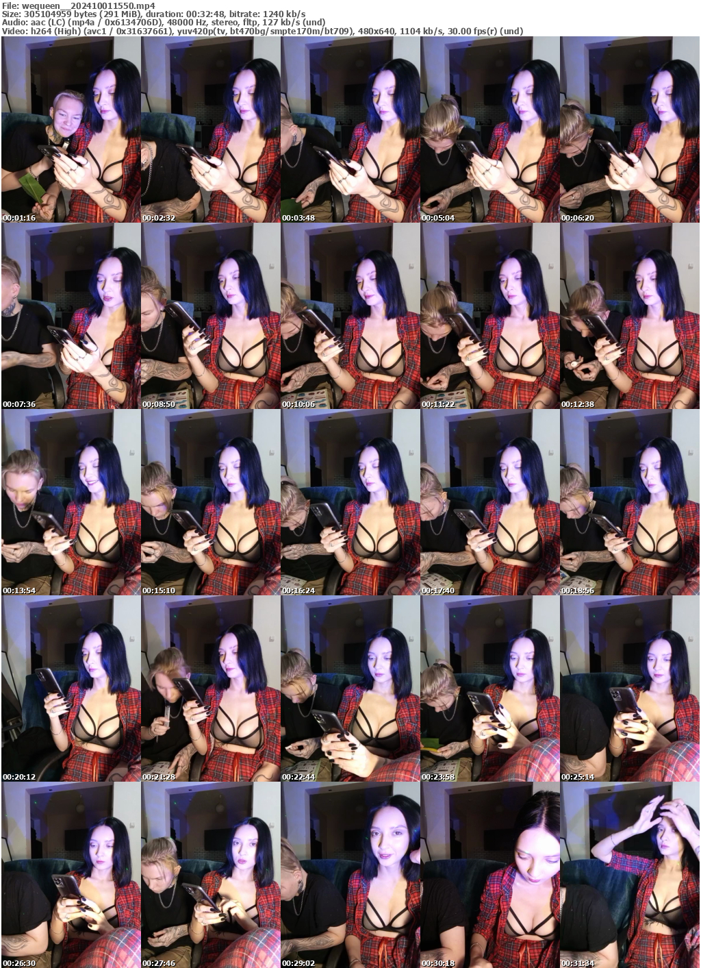 Preview thumb from wequeen_ on 2024-10-01 @ bongacams