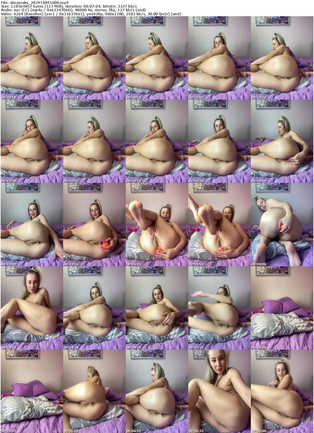 Preview thumb from alisamaks on 2024-10-04 @ bongacams