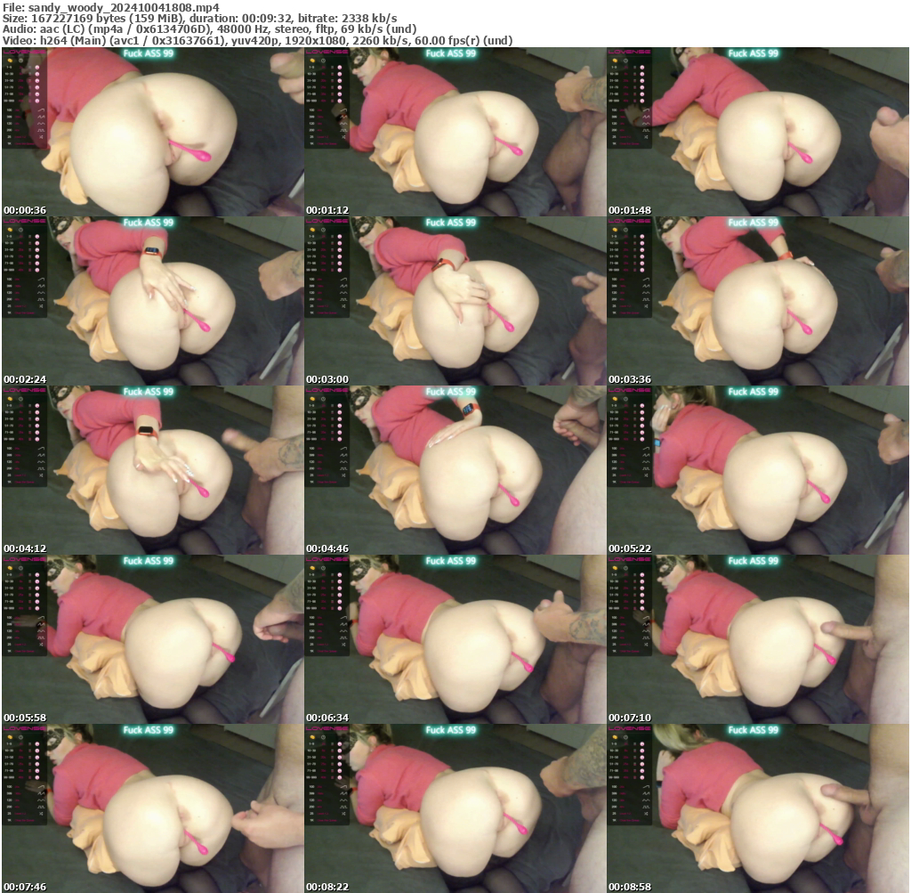 Preview thumb from sandy_woody on 2024-10-04 @ bongacams