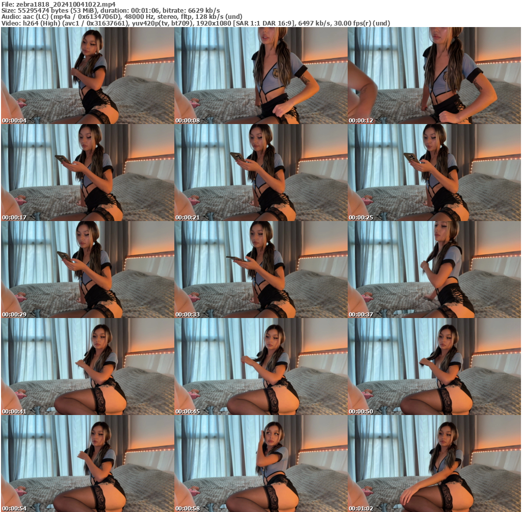 Preview thumb from zebra1818 on 2024-10-04 @ bongacams