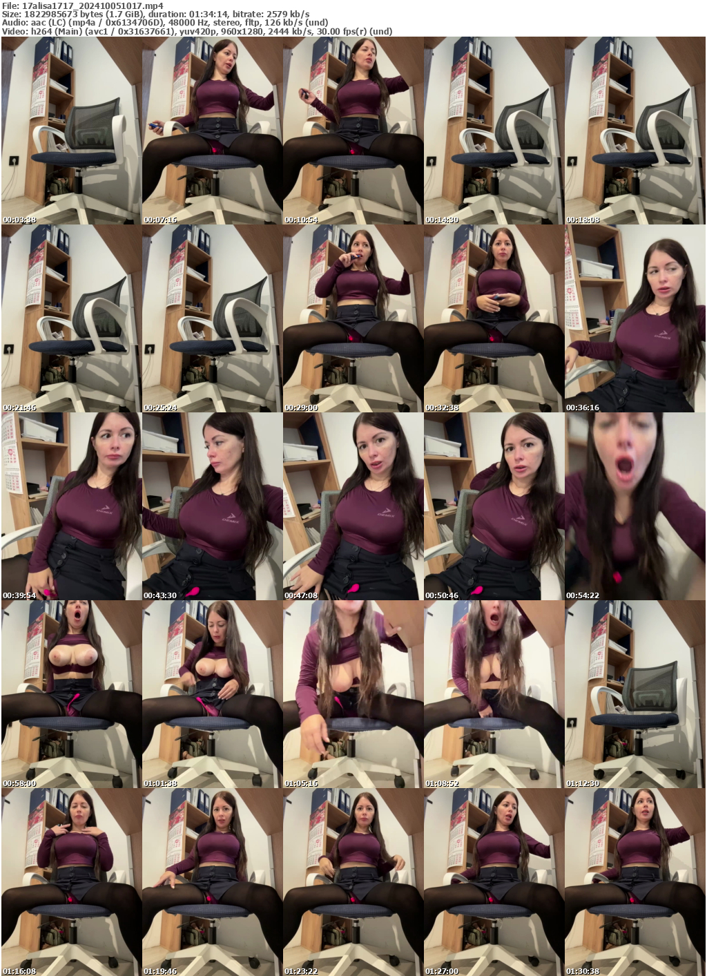 Preview thumb from 17alisa1717 on 2024-10-05 @ bongacams