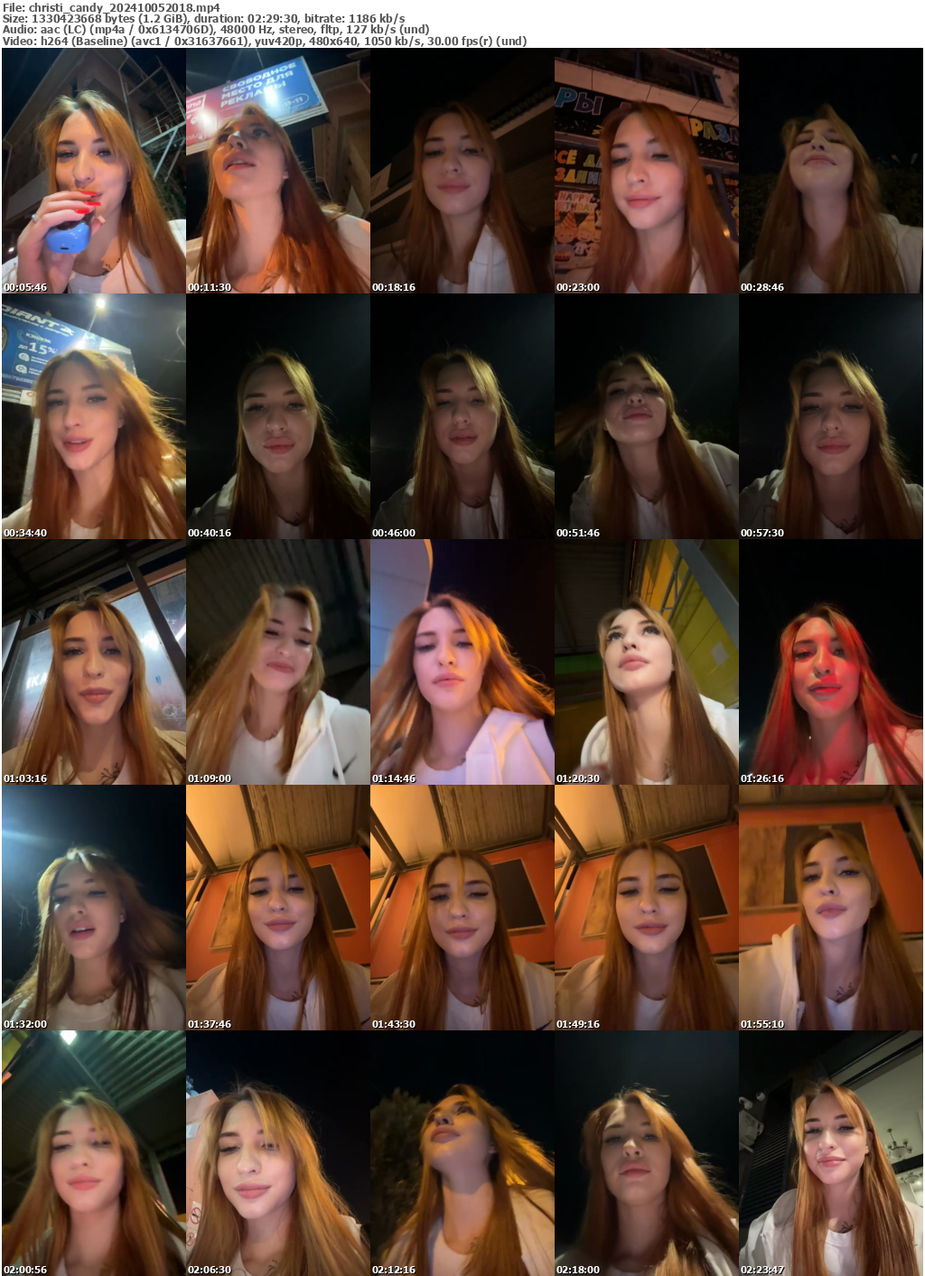 Preview thumb from christi_candy on 2024-10-05 @ bongacams