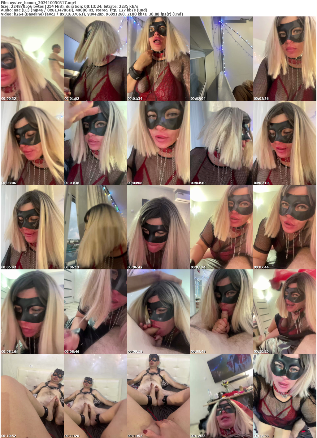 Preview thumb from oyster_lemon on 2024-10-05 @ bongacams