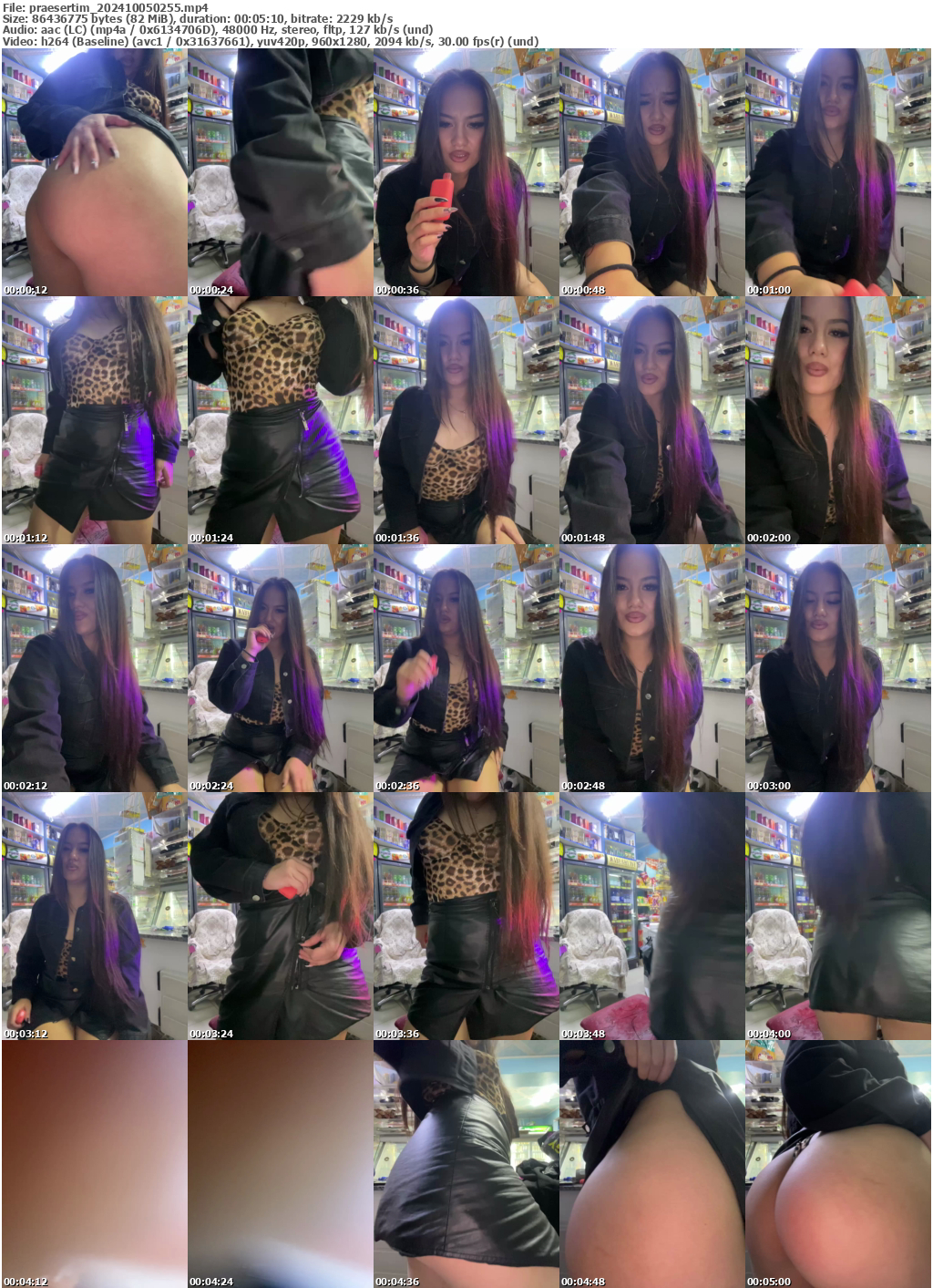 Preview thumb from praesertim on 2024-10-05 @ bongacams