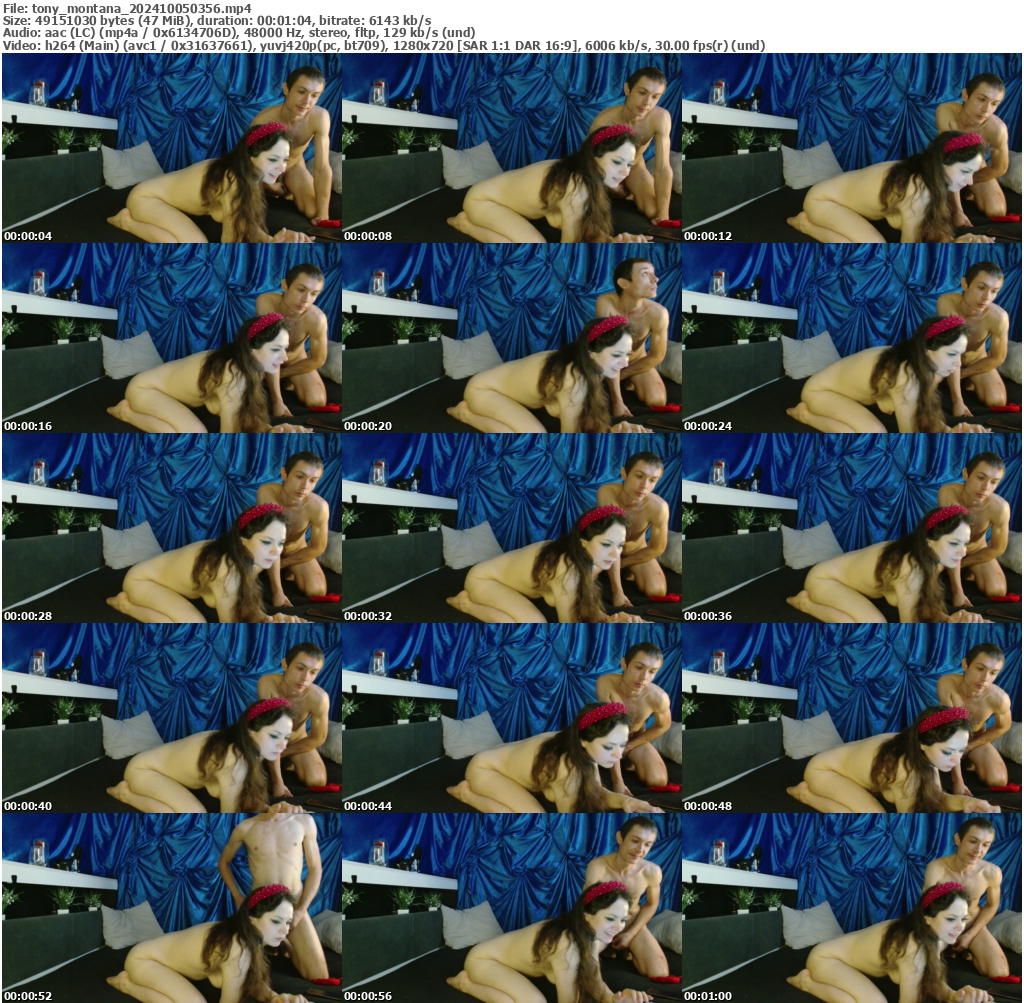 Preview thumb from tony_montana on 2024-10-05 @ bongacams