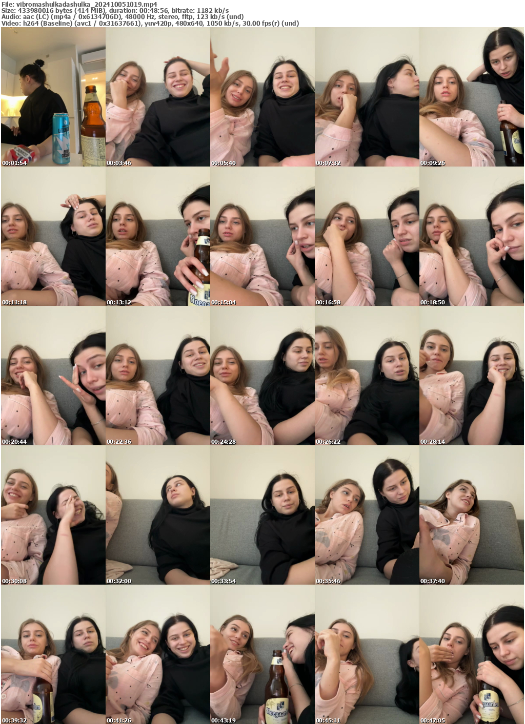 Preview thumb from vibromashulkadashulka on 2024-10-05 @ bongacams