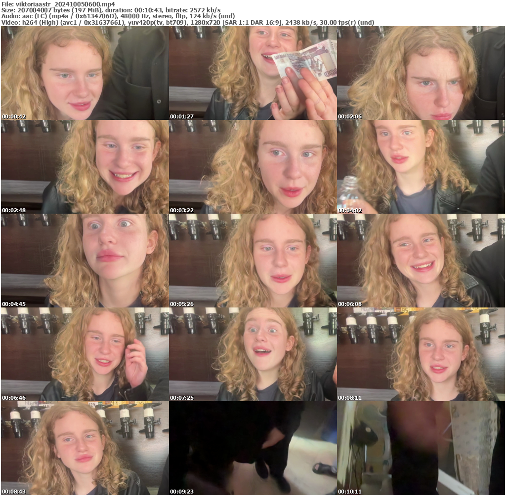 Preview thumb from viktoriaastr on 2024-10-05 @ bongacams